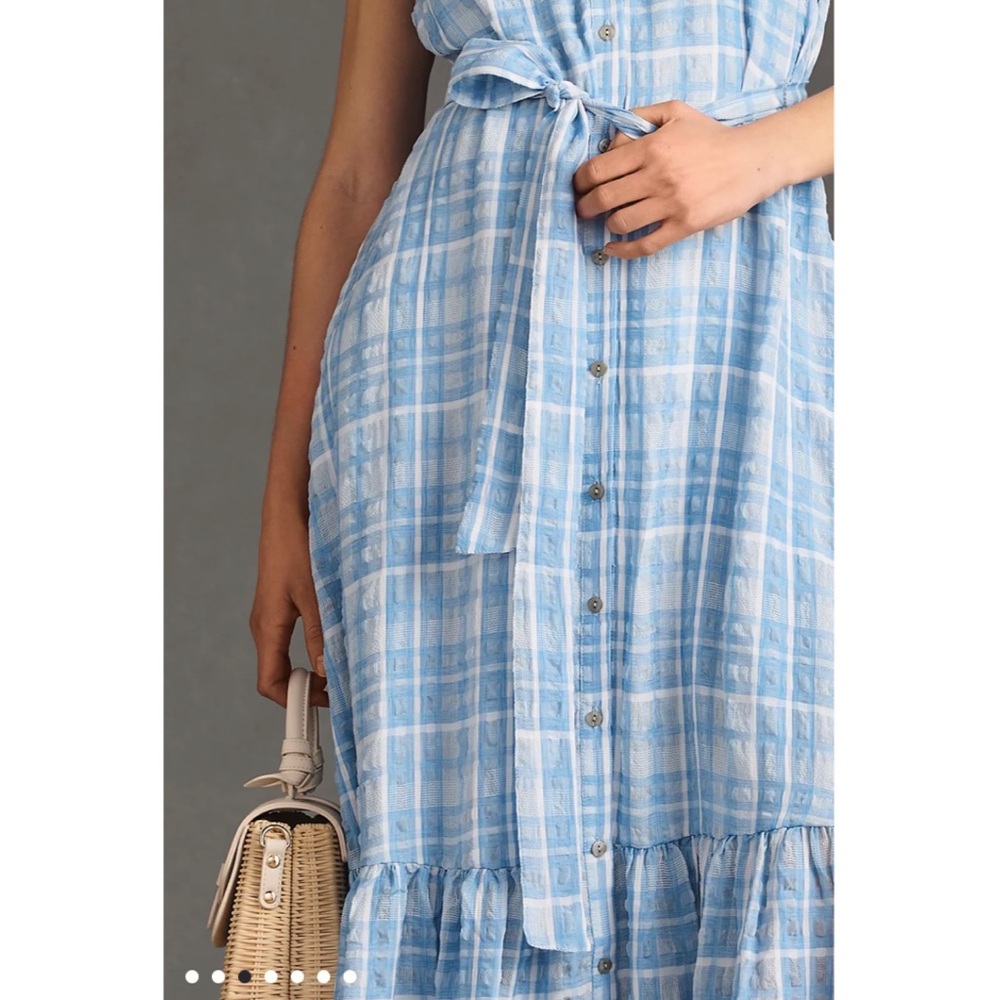 By Anthropologie Sleeveless
Buttondown Shirt Dress - Picture 5 of 12